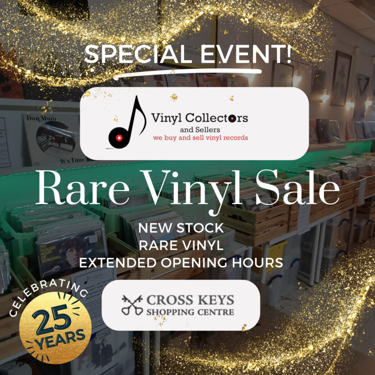 Celebrating 25 Years of Vinyl Collectors and Sellers at Cross Keys!